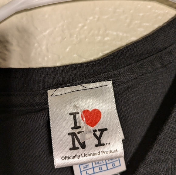I Love NY Graphic T-Shirt Size Large - Picture 4 of 5